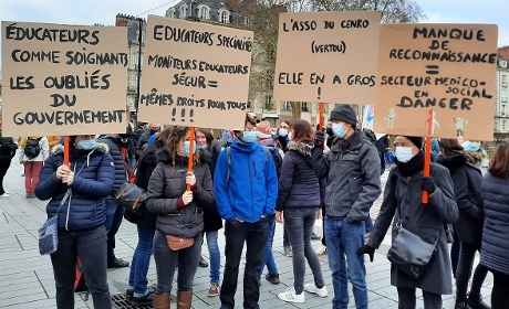 "Oubliés du Ségur" : le social et le médico-social ne relâchent pas la pression