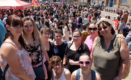 À Toulouse, les "oubliés du Ségur" dans la rue