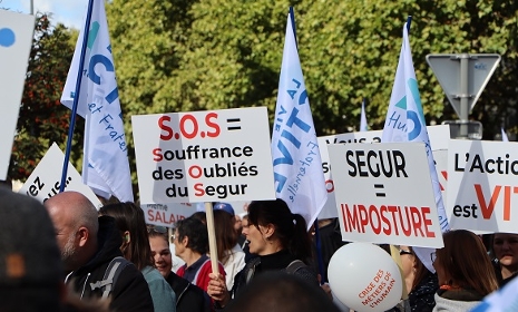 Les Hauts-de-France se mobilisent pour les "abandonnés du Ségur"