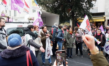 À Reims, des travailleurs sociaux qui se dépensent pour manifester